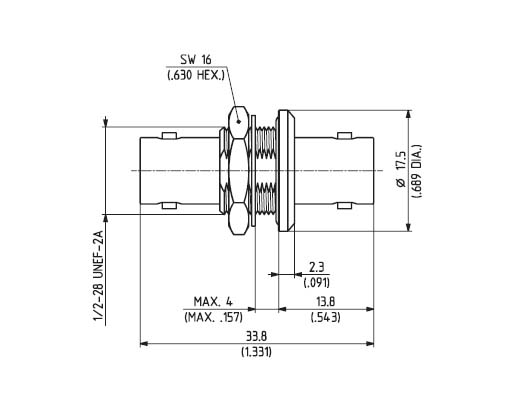 HuberSuhner/Adapter/34_BNC-50-0-1/133_NE